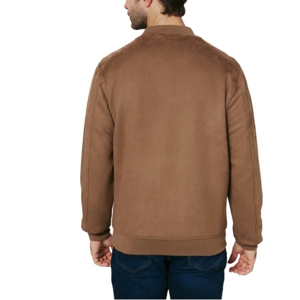 Infinity Raine Brown Bomber Jacket - Picture 3 of 5